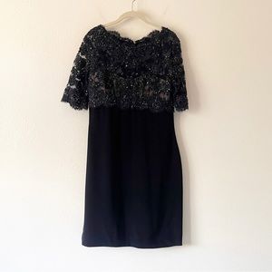 Reem Acra NEW YORK Beaded Formal Dress